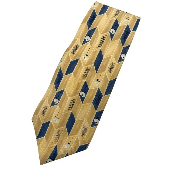 Zylos Other - Zylos George Machado MCM Retro Italy Italian Silk Tie Neck Luxury Vintage Mens